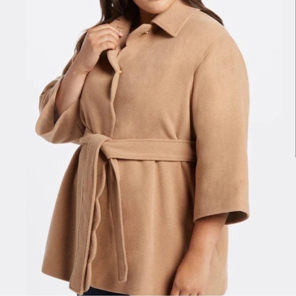🎆FLASH SALE 🎆 Draper James | Scallop Belted Wool Coat Medium/Large